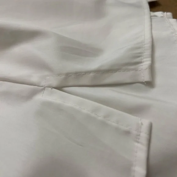 Foxcroft no-iron white button down shirt, size 12 - Picture 6 of 7